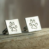 Paw Print Cufflinks