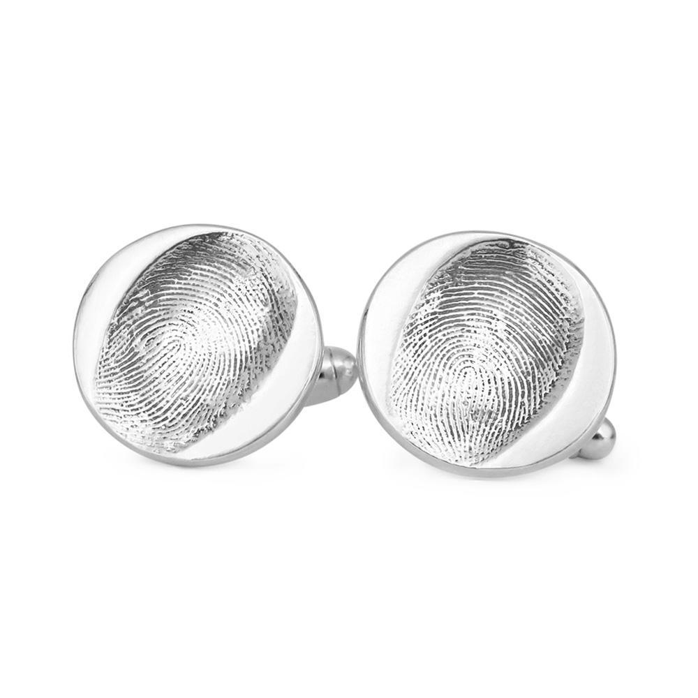 Baby sale fingerprint cufflinks